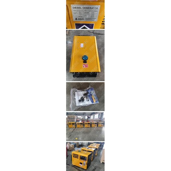 Генератор дизельное Genset 9kva EF10500STE водяного охлаждения воздуха AA4C высококачественный молчаливый дизельный