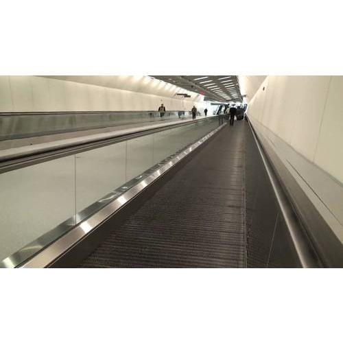 12 Degree Inclined Automatic Sidewalk High Performance Passenger Conveyor
