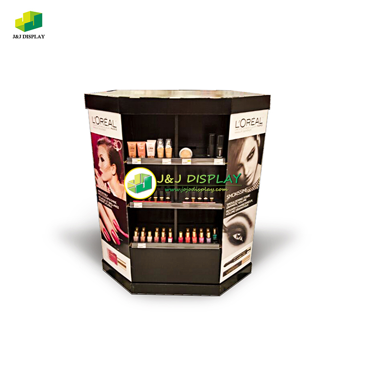 Point Of Sale Display Stands Customized Retail Floor Display Stand Grocery Store Shelf