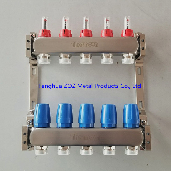 Stainless Steel Underfloor Heating Manifolds Manufacturers from China