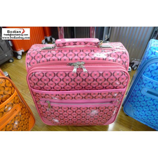 cheap soft sided 16'' laptop trolley luggage ,suitcases from Baigou China