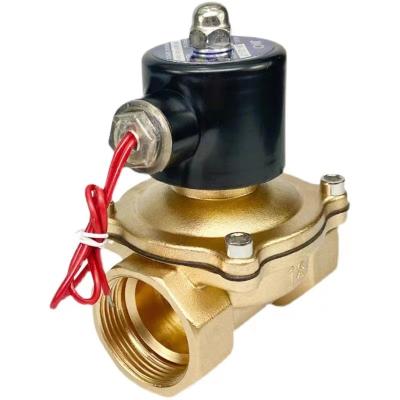 BSPT Conexão de latão de acção directa válvula solenoide normalmente fechada para o ar da água