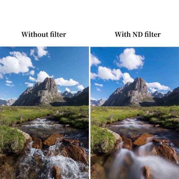 Anti Oil ND Lens Filter Waterproof 10 Stop ND Filters 77mm OEM