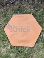 Pit Mat Protects Decks ignifuge et protection à l'épreuve des huiles et imperméable de patio - de gril pour le puits du feu
