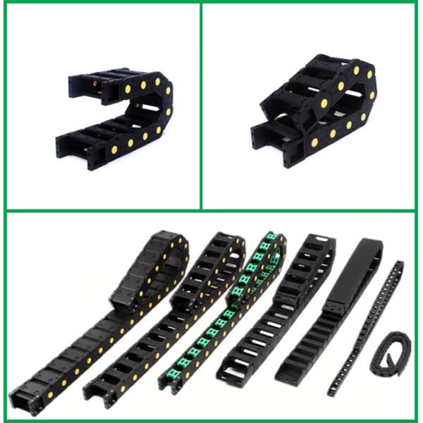 H35x250 Bridge Towline Yellow Strength Machine Tool Accessories Nylon Cable Tow Chain