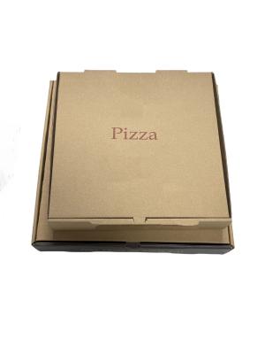 Boîte à pizza personnalisée boîte d'emballage de restauration rapide recyclable en gros design gratuit Eco-friendly