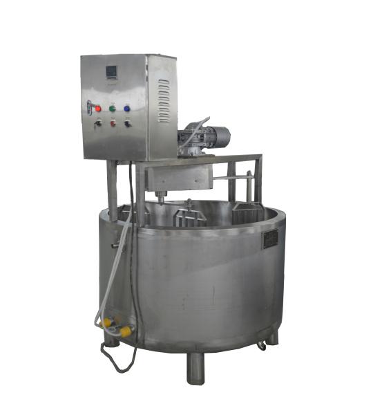 200KG-2000KG Capacity Stainless Steel Cheese Pasteurization Vat for Food Beverage