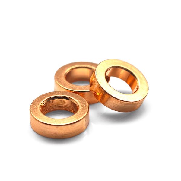 Corrosion Resistant Sealing Washer Copper Customized With Plain Finish