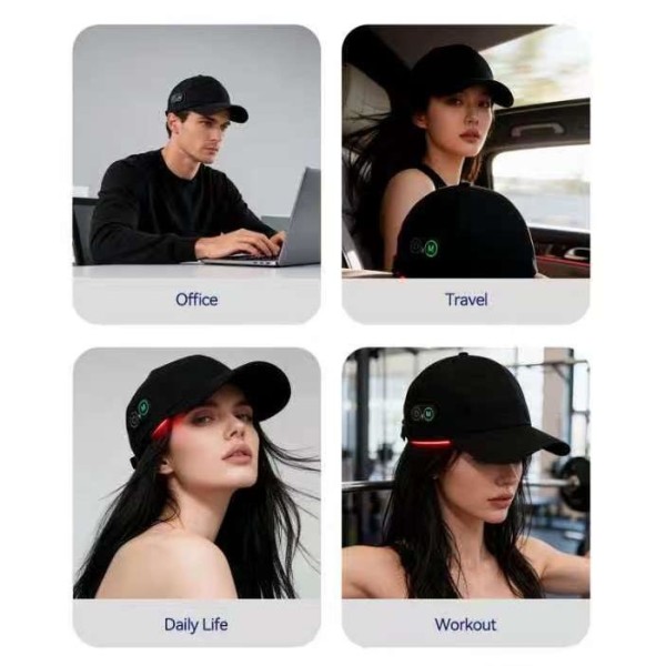 82pcs Red Light Anti Hair Loss Scalp Treatment 660nm 850nm LED Hair Growth Caps