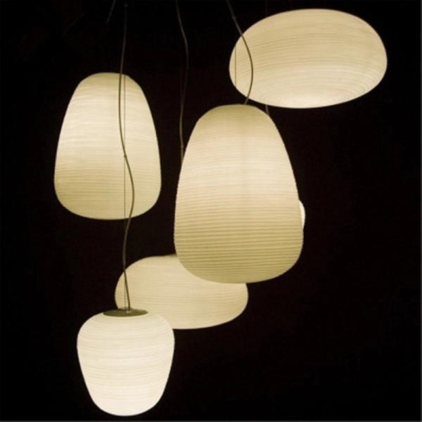 White Retro globe pendant light glass ball lamps shade suspension lamp(WH-GP-83)