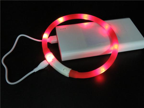 LED necklace for dog, LED pet products