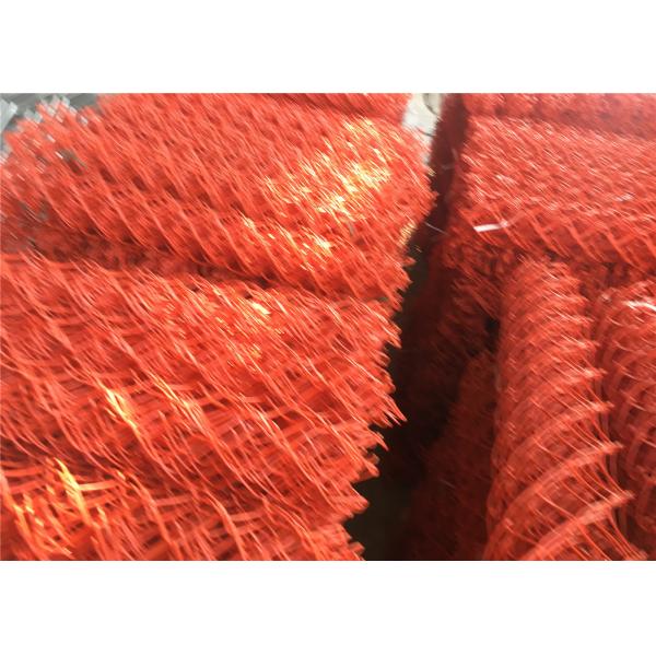 Black Vinyl Coated Chain Link Fabric