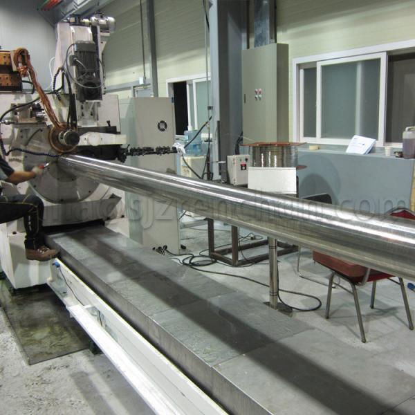 Water Well Screen Pipe Stainless Steel Wire Screen Welding Machine 6000MM Length