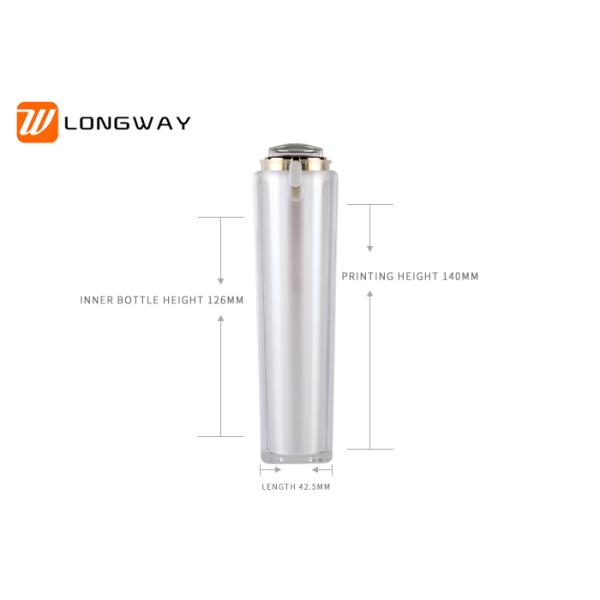 30ml/50ml/100ml Acrylic Plastic Type and Emulsion Use luxury cosmetic bottles