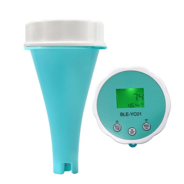 スマート ブルートゥース プール 水検査器 6 イン 1 PH/EC/TDS/ORP/CL/Temp Meter プール水道用