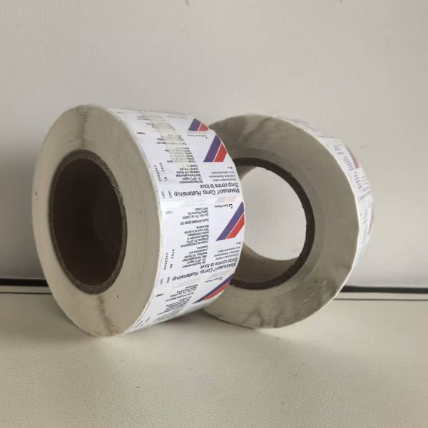 Adhesive Paper Custom Self Adhesive Package Labels Roll Printed Stickers Waterproof Food Safety Label for Food Packaging