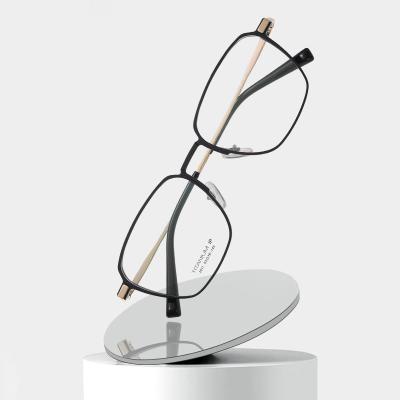 Não CE claro das lentes dos monóculos do templo do cabo do titânio da prescrição
