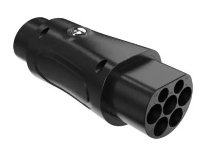 32A Single Phase 250V Type 2 To Type 1 EV Charging Adapter Connector