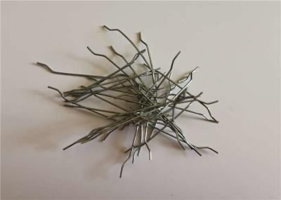 Construction Hooked Ends Steel Fiber Smooth Surface 1000-1100Mpa Tensile Strength