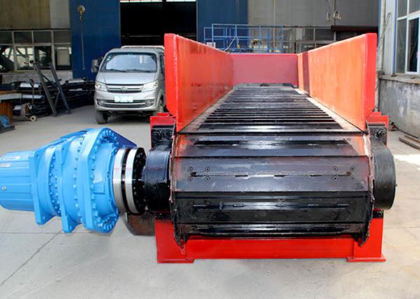 Heavy Duty Steel Chain Apron Feeder Conveyor For Metallurgical Industry
