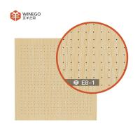 Panneaux de bois acoustiques décoratifs micro-perforés résistant au son 12 mm 15 mm 18 mm d'épaisseur
