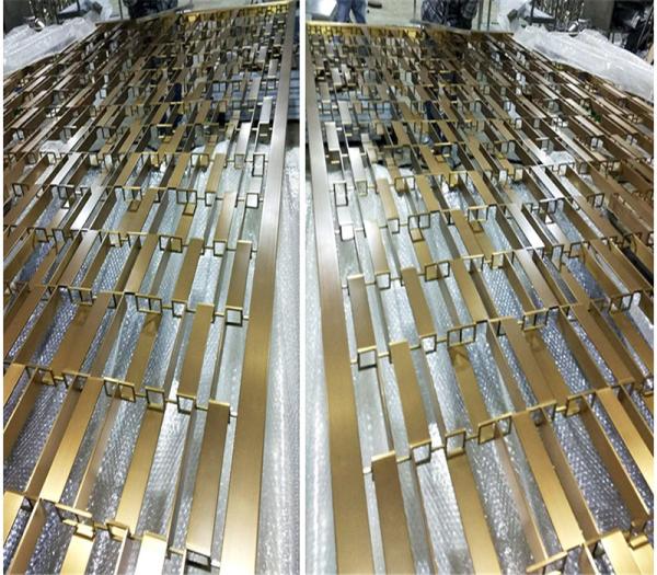 Top sale stainless steel metal screen door panel decorative wall panel design customized