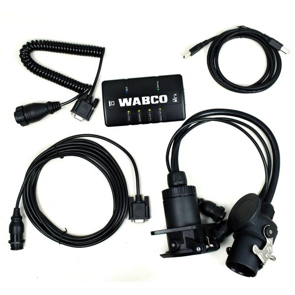 Pour le kit Wabco, outil de diagnostic WDI ABS EBS Truk Bus Interface de diagnostic automatique pour le diagnostic Wabco + Ordinateur portable Cf53