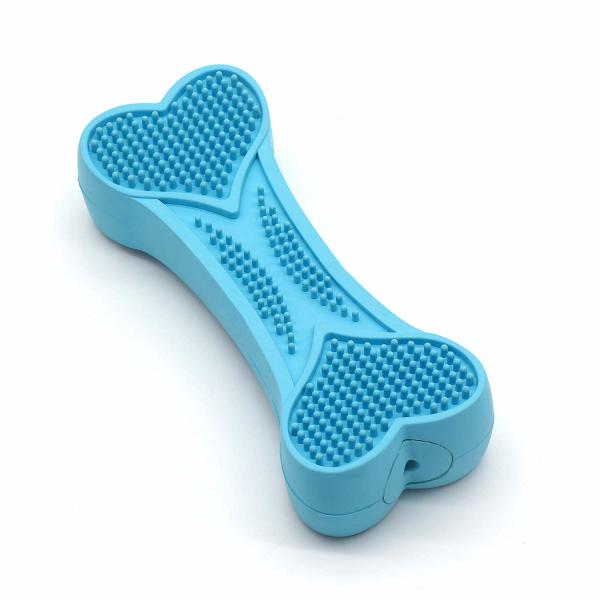Os brinquedos resistentes da mastigação do cão de borracha não tóxico, cão resistente da mastigação brincam o cuidado oral dental