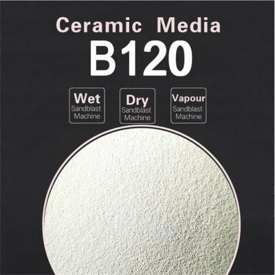 Grânulo cerâmico de ZrO2 60-65% que sopra meios de sopro cerâmicos de B120 B150 B170