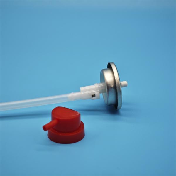360 Degree Aerosol Valve With Actuator for Household Cleaners & Industrial Sprayers with Leak-Proof & All-Angle Dispensing