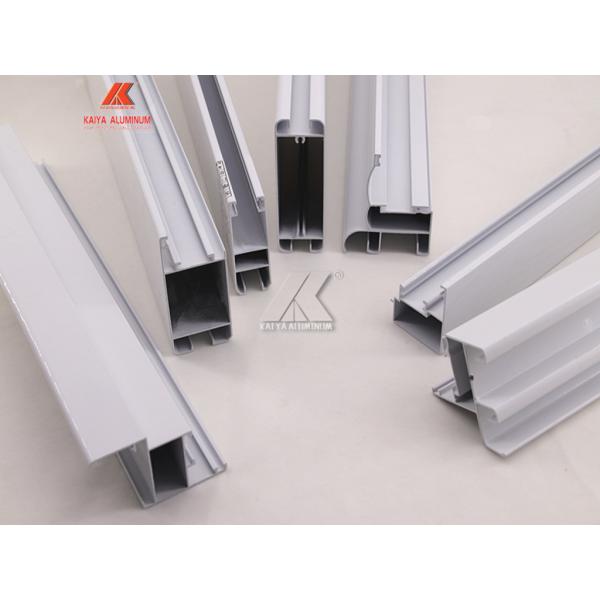 Powder Coating Extrusion Aluminium Sliding Door Profiles T3 Temper