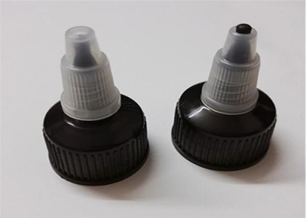 Threaded Twist Off Plastic Screw Caps High Sealed For Hair Care Products
