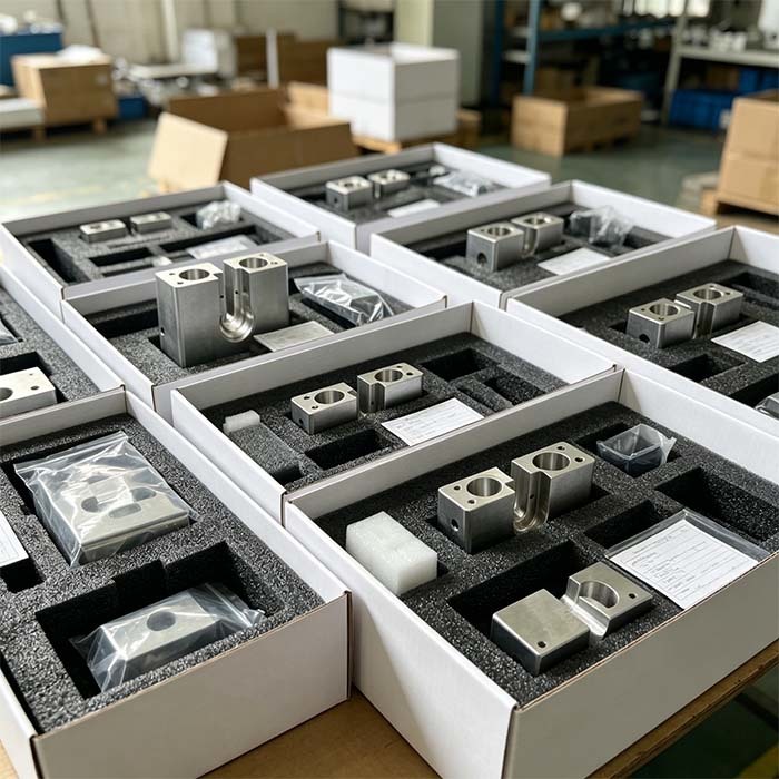 Custom CNC Machined Aluminum Block with One-piece Integral Milling, ±0.01mm Ultra Tight Tolerance, and 6061 Industrial Aluminum Alloy