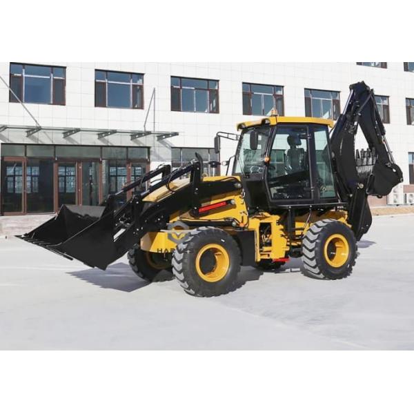 4WD WZ30-25 Backhoe Loader With Cummin Engine for Ugandan Projects