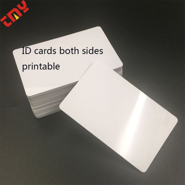 Custom Sublimation Printing Polycarbonate Plastic Student Business Government Name Blank Inkjet PVC ID Identification Card