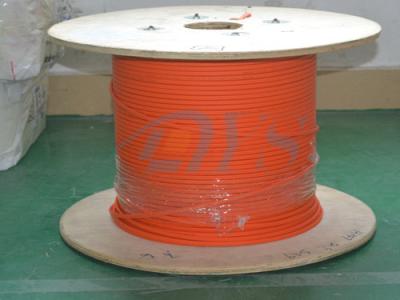 62.5 / 125um Fiber Optic Cable , Duplex Flat Fiber Optic Patch Cord Inflaming Retarding