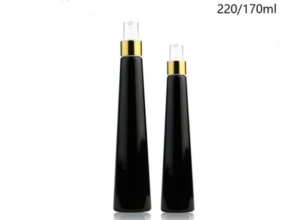 170ml / 220ml Empty PET Plastic Facial Toner Liquids Bottle With Pump Sprayer