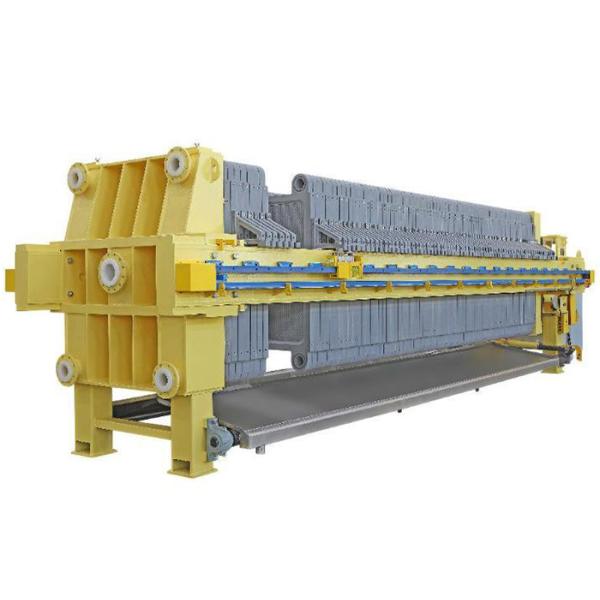 PLC Plate And Frame Filter Press For Sludge Dewatering Vertical Installation