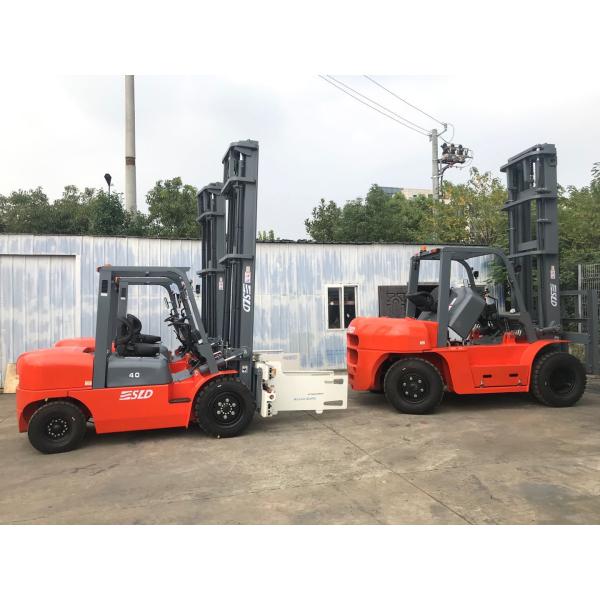 Двигатель 4000kg ISUZU нагружает промышленную платформу грузоподъемника для склада