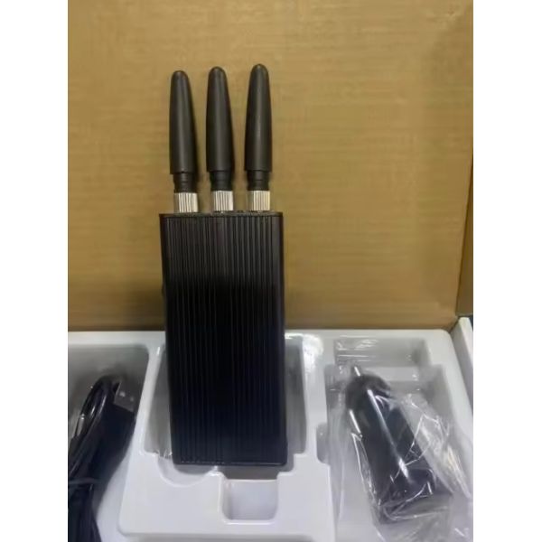 Portable Handheld Signal Jammer 3 Antennas GSM 2G 3G GPS RF Signal Jammer Detector