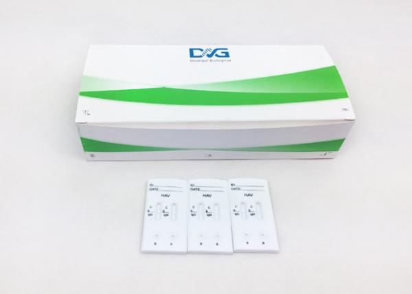 CE Certified HAV Viral Infection Blood Test Multi Specimen Reliable Reactive Result