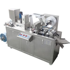 Capsule Tablet Blister Packing Machine High Efficiency Automatic Health production 3.2KW