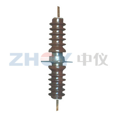 High voltage ceramic wall bushing