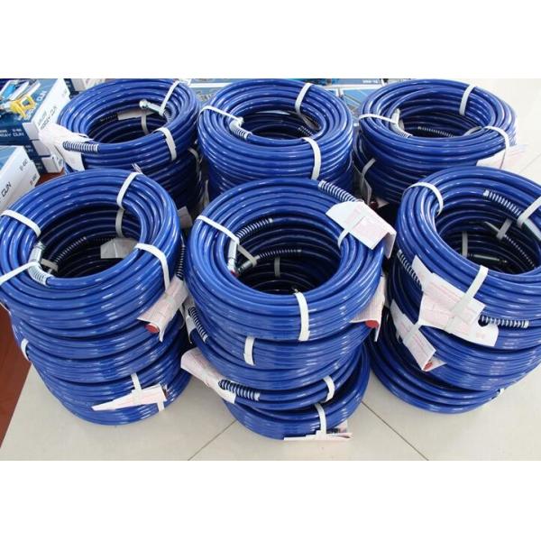Light Weight Spray Gun Hose Nylon 11 Blue Red 300Bar 15 Meters