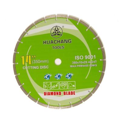 14inch 10 segmentou Diamond Blade For Stone Concrete