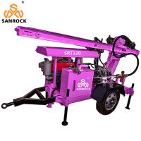 Machine de forage de puits d'eau hydraulique