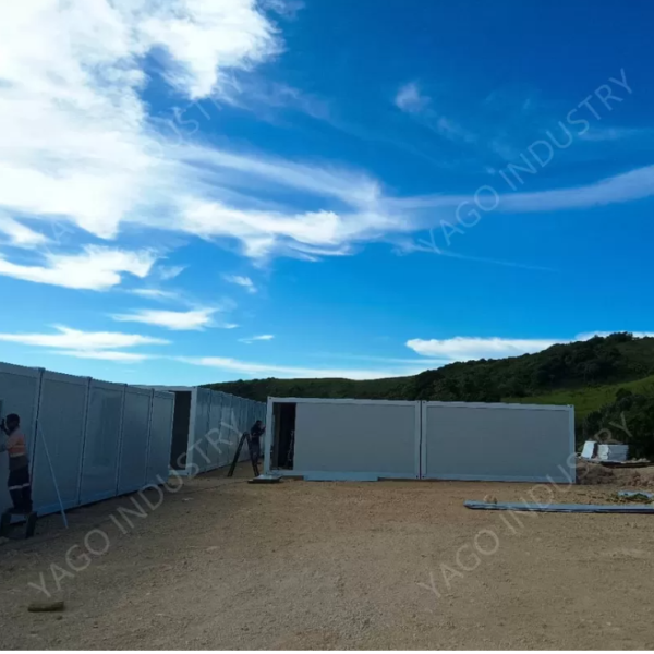 Galvanization Modular Office Building Prefabricated Container Fireproof
