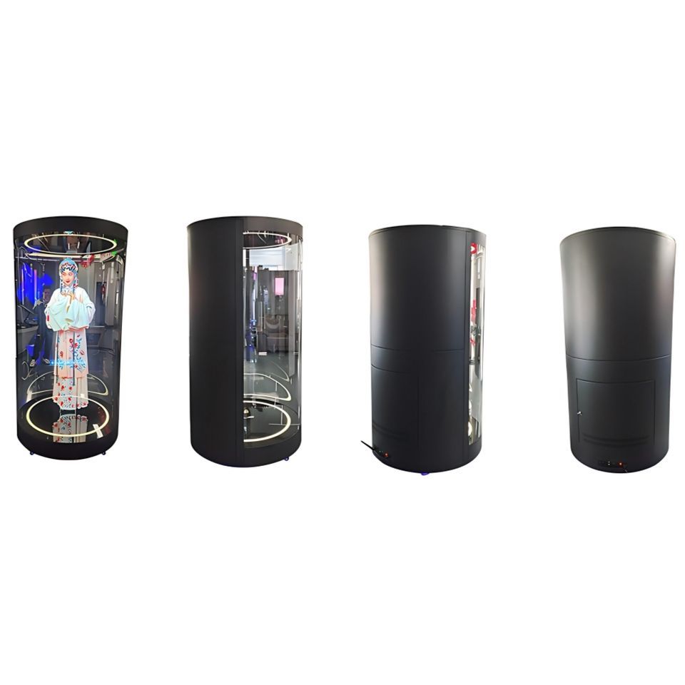 Holographic Projection 3D Holographic AI Digital Person 7 10.1 12.1 75 Inch
