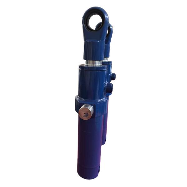 25MPa cilindro hidráulico de acción única 70mm Diámetro de varilla Trazo personalizado