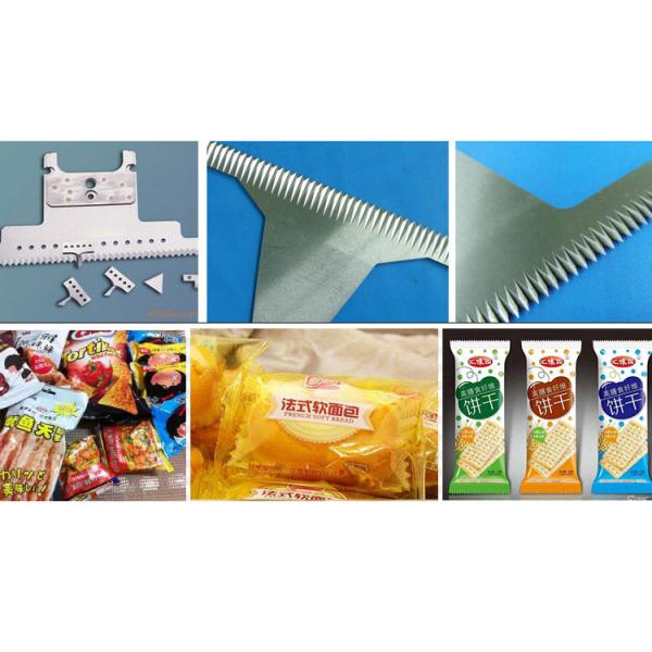 Perforated Industrial Knife Blades HSS 58 - 62HRC Hardness For Packing Machine